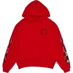 Chrome Hearts Matty Boy Chomper Hoodie Red - Image 2