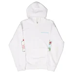 Chrome Hearts Matty Boy Retro Cycle Hoodie White - Image 2