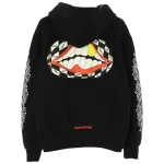 Chrome Hearts Matty Boy Flower Chomper Hoodie Black