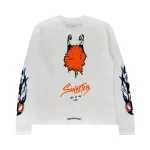 Chrome Hearts Matty Boy Sinister Thermal L/S T-Shirt White