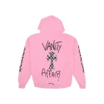 Chrome Hearts Matty Boy Vanity Affair Hoodie Pink