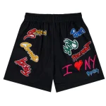 Eric Emanuel x Matty Boy EE Shorts Black/Blue - Image 2