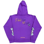 Chrome Hearts Matty Boy I Want More Not Less Hoodie Purple - Image 2