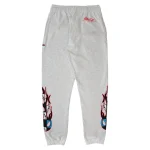 Chrome Hearts Matty Boy Brain Sweatpants Heather Grey - Image 2