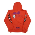 Chrome Hearts Matty Boy Sadistic Lipstick Hoodie Red - Image 2