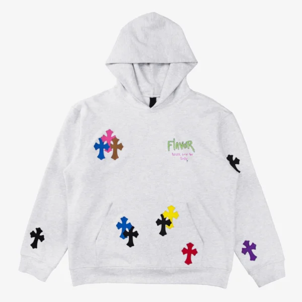 CHROME HEARTS MATTY BOY CROSS PATCH HOODIE