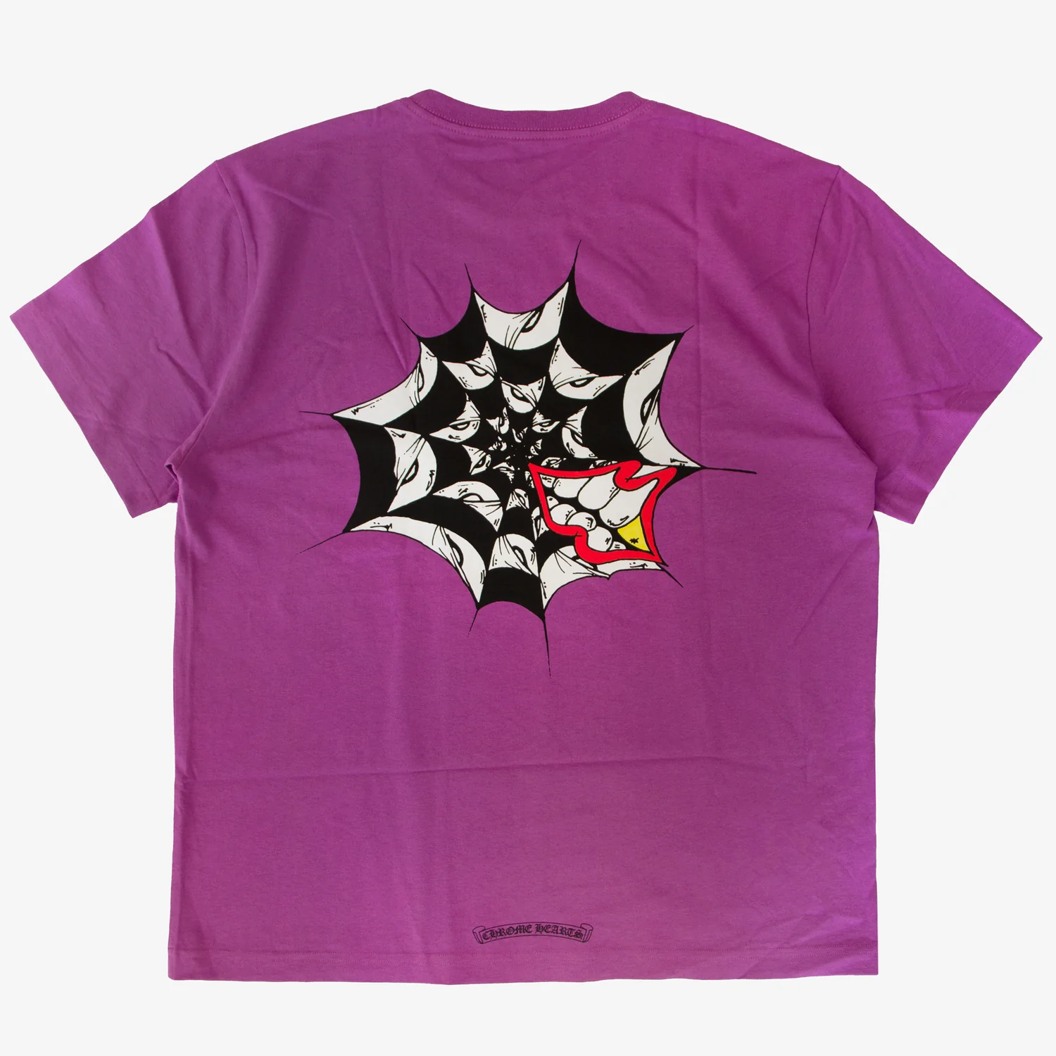 CHROME HEARTS MATTY BOY SPIDER WEB TEE CHROME HEARTS MATTY BOY SPIDER WEB TEE